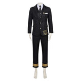 Shunkashuutou Daikousha: Haru no Mai Itecho Kangetsu Black Suit Cosplay Costume Outfit Halloween Carnival Suit