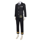 Shunkashuutou Daikousha: Haru no Mai Itecho Kangetsu Black Suit Cosplay Costume Outfit Halloween Carnival Suit