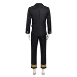 Shunkashuutou Daikousha: Haru no Mai Itecho Kangetsu Black Suit Cosplay Costume Outfit Halloween Carnival Suit