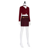 Silent Hill 2 Maria Women Red Dress Outfit Cosplay Costume Outfits Halloween Carnival Suit