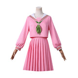 Silent Hill Hinako Shimizu Pink Uniform Outfit Cosplay Costume Outfits Halloween Carnival Suit