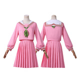 Silent Hill Hinako Shimizu Pink Uniform Outfit Cosplay Costume Outfits Halloween Carnival Suit