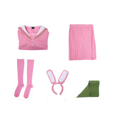 Silent Hill Hinako Shimizu Pink Uniform Outfit Cosplay Costume Outfits Halloween Carnival Suit