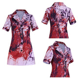 Silent Hill Nurse Women Outfit Cosplay Costume Outfit Halloween Carnival Suit