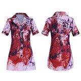 Silent Hill Nurse Women Outfit Cosplay Costume Outfit Halloween Carnival Suit