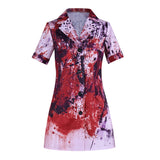 Silent Hill Nurse Women Outfit Cosplay Costume Outfit Halloween Carnival Suit