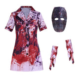 Silent Hill Nurse Women Outfit Cosplay Costume Outfit Halloween Carnival Suit