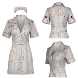 Silent Hill Nurse Women Outfit Cosplay Costume Outfit Halloween Carnival Suit