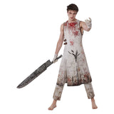 Silent Hill Pyramid Head White Outfit Cosplay Costume Outfit Halloween Carnival Suit