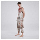 Silent Hill Pyramid Head White Outfit Cosplay Costume Outfit Halloween Carnival Suit