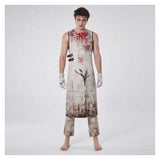 Silent Hill Pyramid Head White Outfit Cosplay Costume Outfit Halloween Carnival Suit