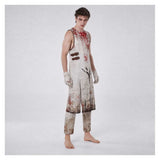 Silent Hill Pyramid Head White Outfit Cosplay Costume Outfit Halloween Carnival Suit