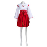 Silent Hill Shimizu Hinako Red Short Kimono Outfit Cosplay Costume Outfits Halloween Carnival Suit