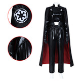 Sith Black Outfit Women Cosplay Costume Outfits Halloween Carnival Suit