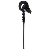 Skeleton King Black Cosplay Wand Halloween Carnival Costume Accessories