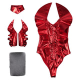 Smile 2 Skye Riley Women Red Outfit Cosplay Costume Outfits Halloween Carnival Suit