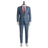 Smoking Behind the Supermarket with You Sasaki Blue Suit Cosplay Costume Outfit Halloween Carnival Suit