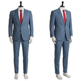 Smoking Behind the Supermarket with You Sasaki Blue Suit Cosplay Costume Outfit Halloween Carnival Suit