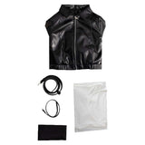 Smoking Behind the Supermarket with You Yamada Black Leather Suit Cosplay Costume Outfit Halloween Carnival Suit
