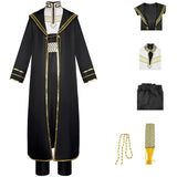 Sousou no Frieren Heiter Black Robe Outfit Cosplay Costume Outfits Halloween Carnival Suit
