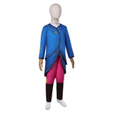 Spellbound (2024) Princess Ellian Kids Children Blue Outfit Cosplay Costume Outfits Halloween Carnival Suit