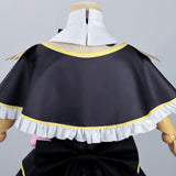 Star Detective Precure Moria Luluka Women Black Dress Cosplay Costume Outfit Halloween Carnival Suit