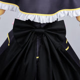 Star Detective Precure Moria Luluka Women Black Dress Cosplay Costume Outfit Halloween Carnival Suit