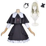 Star Detective Precure Moria Luluka Women Black Outfit Cosplay Costume Outfit Halloween Carnival Suit