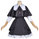 Star Detective Precure Moria Luluka Women Black Outfit Cosplay Costume Outfit Halloween Carnival Suit