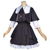 Star Detective Precure Moria Luluka Women Black Outfit Cosplay Costume Outfit Halloween Carnival Suit