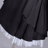 Star Detective Precure Moria Luluka Women Black Outfit Cosplay Costume Outfit Halloween Carnival Suit