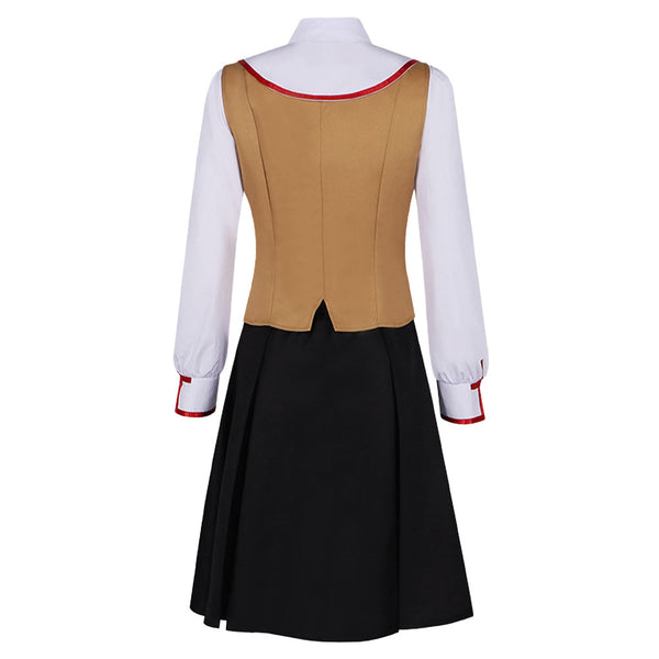 Fate/Stay Night Tohsaka Rin Brown Dress Cosplay Costume Outfits Hallow ...
