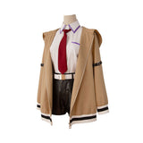 Steins Gate Kurisu Makise Women Outfit Cosplay Costume Outfit Halloween Carnival Suit