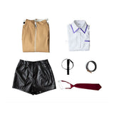Steins Gate Kurisu Makise Women Outfit Cosplay Costume Outfit Halloween Carnival Suit