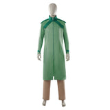 Steven Steel Green Outfit Cosplay Costume Outfit Halloween Carnival Suit