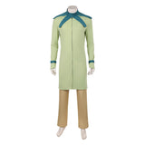 Steven Steel Green Outfit Cosplay Costume Outfit Halloween Carnival Suit