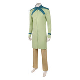 Steven Steel Green Outfit Cosplay Costume Outfit Halloween Carnival Suit