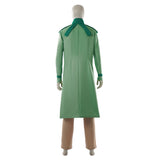 Steven Steel Green Outfit Cosplay Costume Outfit Halloween Carnival Suit