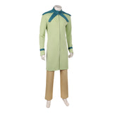 Steven Steel Green Outfit Cosplay Costume Outfit Halloween Carnival Suit