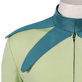 Steven Steel Green Outfit Cosplay Costume Outfit Halloween Carnival Suit