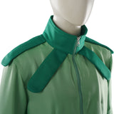 Steven Steel Green Outfit Cosplay Costume Outfit Halloween Carnival Suit