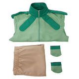 Steven Steel Green Outfit Cosplay Costume Outfit Halloween Carnival Suit