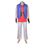 Street Fighter Terry Bogard Blue Outfit Cosplay Costume Outfits Halloween Carnival Suit