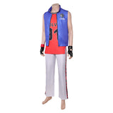 Street Fighter Terry Bogard Blue Outfit Cosplay Costume Outfits Halloween Carnival Suit