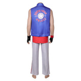 Street Fighter Terry Bogard Blue Outfit Cosplay Costume Outfits Halloween Carnival Suit