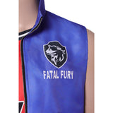 Street Fighter Terry Bogard Blue Outfit Cosplay Costume Outfits Halloween Carnival Suit