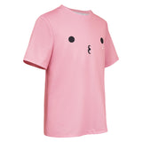 Takopi's Original Sin Takopi Pink T-shirt Cosplay Costume Outfits Halloween Carnival Suit