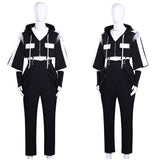 Tamon‘s B-Side Natsuki Ishibashi Black Suit Cosplay Costume Outfits Halloween Carnival Suit