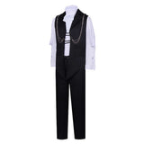 Tamon‘s B-Side Ouri Sakaguchi Black Outfit Cosplay Costume Outfit Halloween Carnival Suit