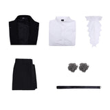 Tamon‘s B-Side Ouri Sakaguchi Black Suit Cosplay Costume Outfit Halloween Carnival Suit
